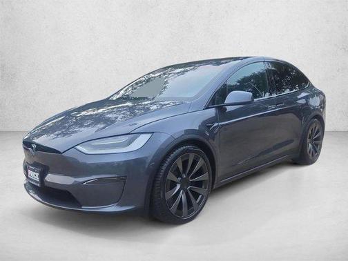 Silver 2022 Tesla Model X Dual Motor All-Wheel Drive