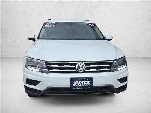 White Silver Metal 2019 Volkswagen Tiguan 2.0T SEL