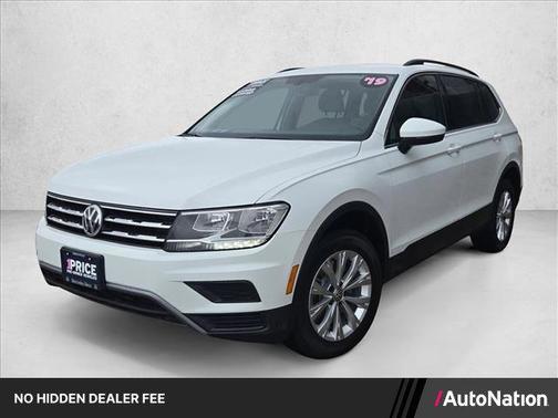 White Silver Metal 2019 Volkswagen Tiguan 2.0T SEL