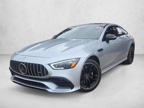 Cirrus Silver Metallic 2022 Mercedes-Benz AMG GT 53 4-Door