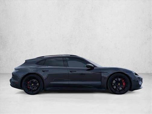 Ice Grey Metallic 2023 Porsche Taycan GTS