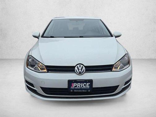 Pure White 2015 Volkswagen Golf Auto TSI S