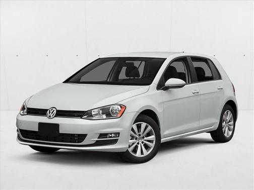 Pure White 2015 Volkswagen Golf Auto TSI S