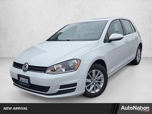 Pure White 2015 Volkswagen Golf Auto TSI S