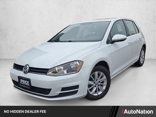 Pure White 2015 Volkswagen Golf Auto TSI S