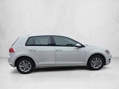 Pure White 2015 Volkswagen Golf Auto TSI S