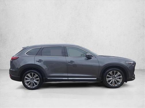Machine Gray Metallic 2023 Mazda CX-9 Signature