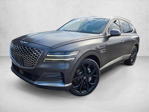 Melbourne Gray 2022 Genesis GV80 3.5T Prestige Signature