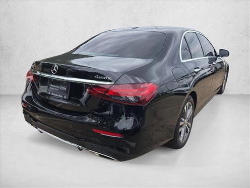 Black 2021 Mercedes-Benz E-Class 4MATIC