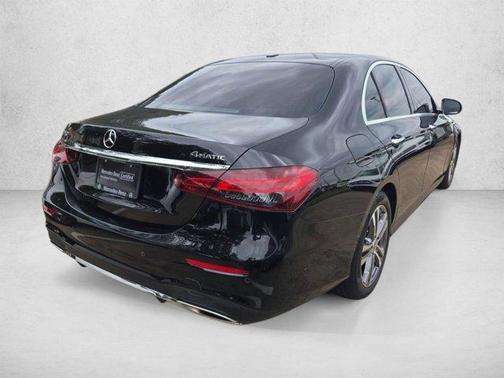Black 2021 Mercedes-Benz E-Class 4MATIC