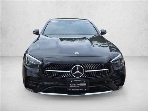 Black 2021 Mercedes-Benz E-Class 4MATIC