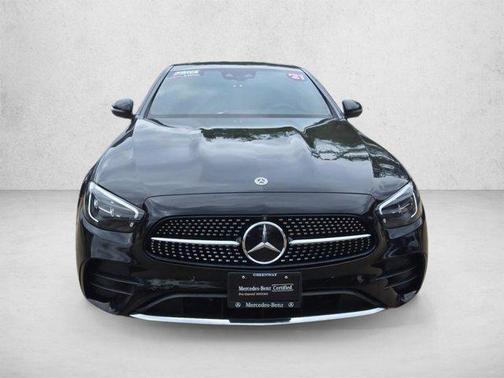 Black 2021 Mercedes-Benz E-Class 4MATIC