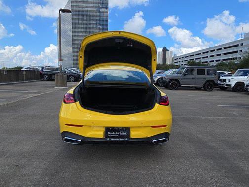 Sun Yellow 2026 Mercedes-Benz CLE 300 4MATIC Coupe