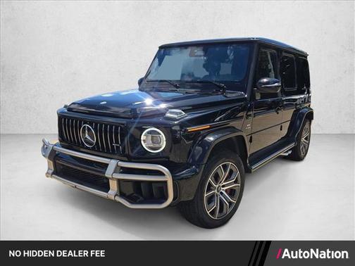 Obsidian Black Metallic 2025 Mercedes-Benz AMG G 63 AMG G 63