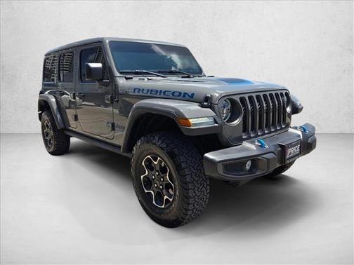 Sting-Gray Clearcoat 2023 Jeep Wrangler 4xe Rubicon
