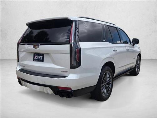 Crystal White Tricoat 2024 Cadillac Escalade V-Series
