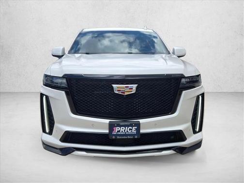 Crystal White Tricoat 2024 Cadillac Escalade V-Series