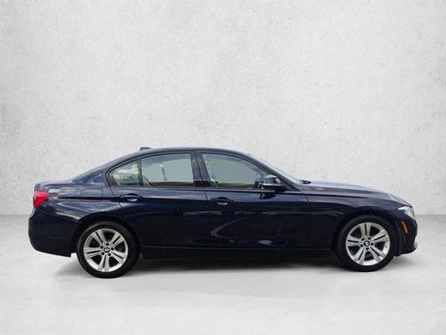 Blue 2016 BMW 328 328i