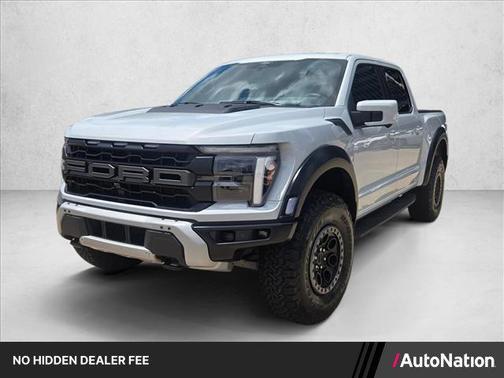 Space White Metallic 2025 Ford F-150 Raptor