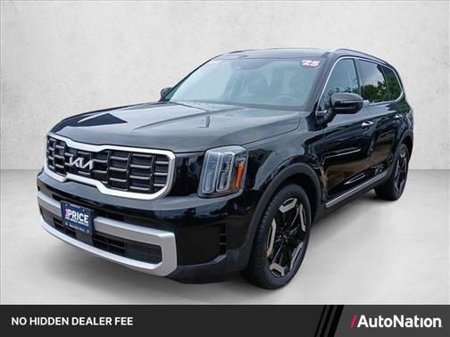 Ebony Black 2025 Kia Telluride S