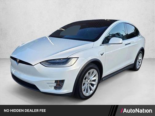 Pearl White Multi-Coat 2020 Tesla Model X Long Range Dual Motor All-Wheel Drive