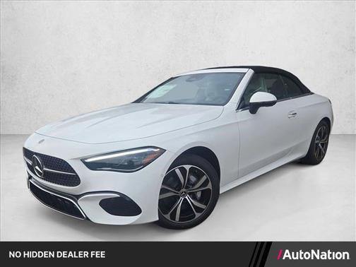 Polar White 2026 Mercedes-Benz CLE 300 4MATIC Cabriolet