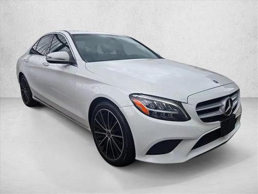 Polar White 2021 Mercedes-Benz C-Class Sedan