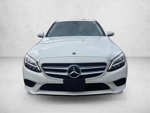 Polar White 2021 Mercedes-Benz C-Class Sedan