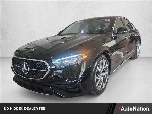 Black 2026 Mercedes-Benz E-Class E 350