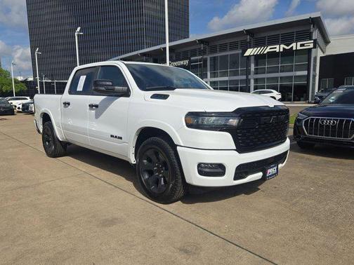 Bright White Clearcoat 2025 RAM 1500 Lone Star