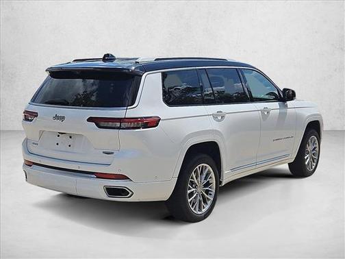 Bright White Clearcoat 2023 Jeep Grand Cherokee L Summit