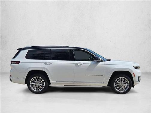 Bright White Clearcoat 2023 Jeep Grand Cherokee L Summit