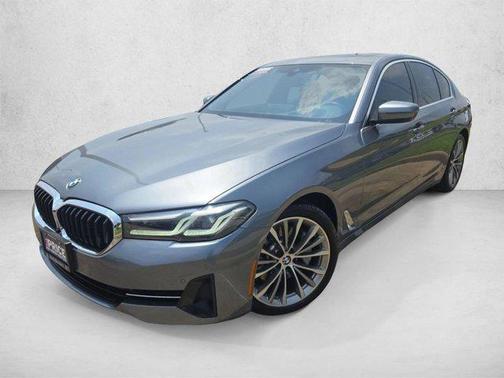 Bluestone Metallic 2022 BMW 530 i