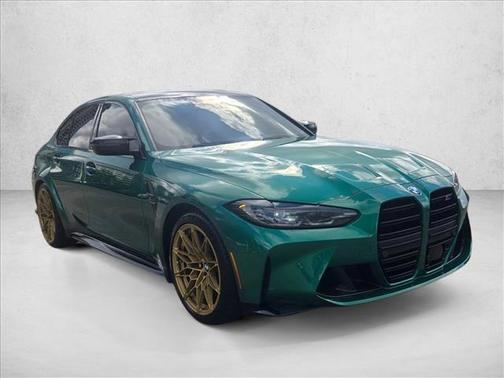 Isle of Man Green Metallic 2023 BMW M3 Competition xDrive