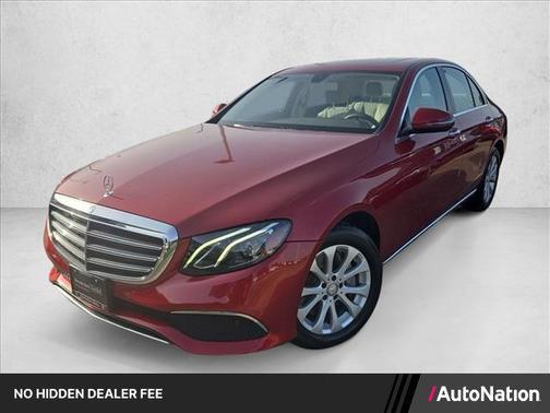 designo Cardinal Red Metallic 2017 Mercedes-Benz E-Class 4MATIC