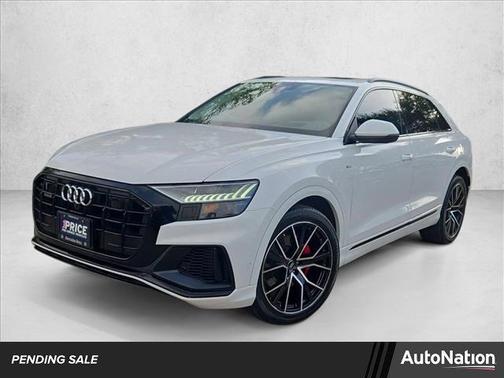 Carrara White 2019 Audi Q8 3.0T Premium