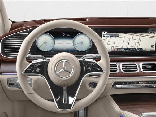MANUFAKTUR Moonlight White Metallic 2026 Mercedes-Benz Maybach GLS 600 4MATIC
