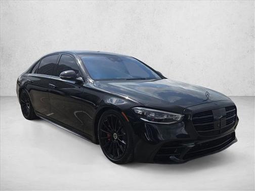 Obsidian Black 2021 Mercedes-Benz S-Class 4MATIC