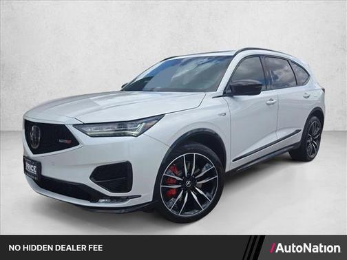 Platinum White Pearl 2024 Acura MDX Type S Advance Package