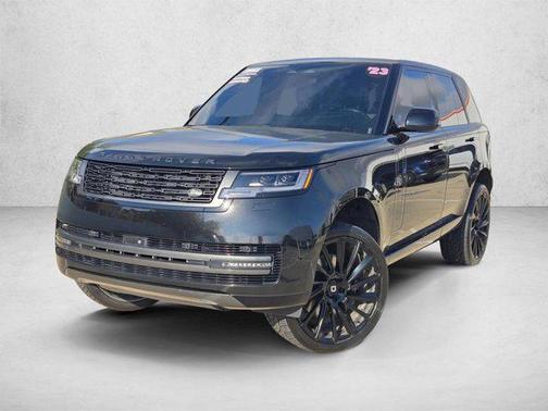 Santorini Black Metallic 2023 Land Rover Range Rover P530 SE