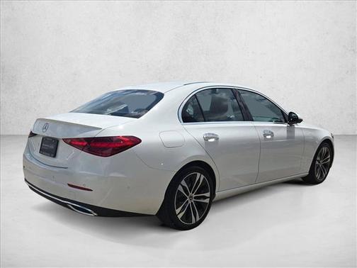Polar White 2022 Mercedes-Benz C-Class Sedan