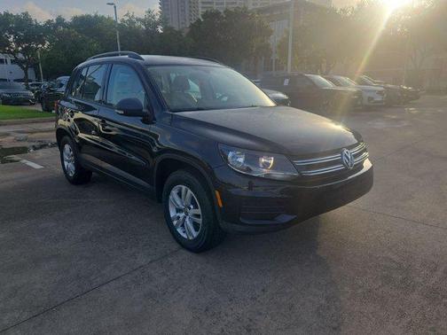 Black 2016 Volkswagen Tiguan S