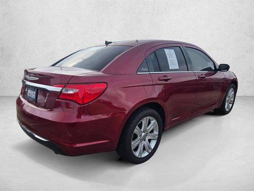 Deep Cherry Red Crystal Pearl 2012 Chrysler 200 Touring