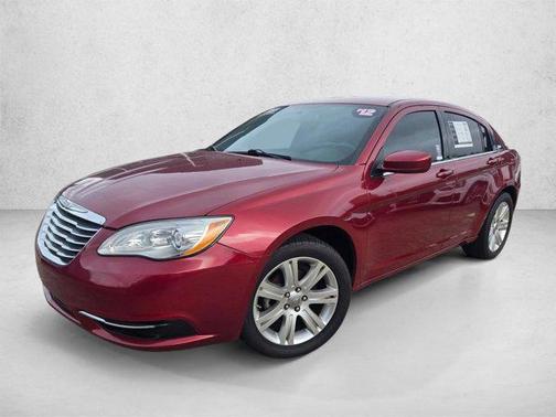 Deep Cherry Red Crystal Pearl 2012 Chrysler 200 Touring