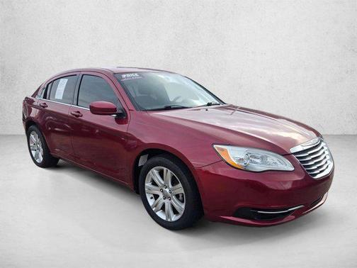 Deep Cherry Red Crystal Pearl 2012 Chrysler 200 Touring