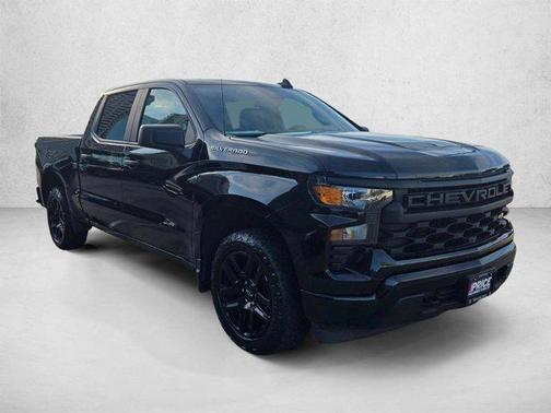 Black 2024 Chevrolet Silverado 1500 Custom
