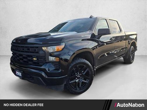 Black 2024 Chevrolet Silverado 1500 Custom
