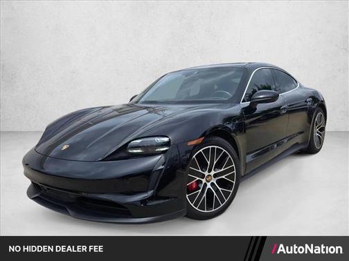 Black 2020 Porsche Taycan 4S