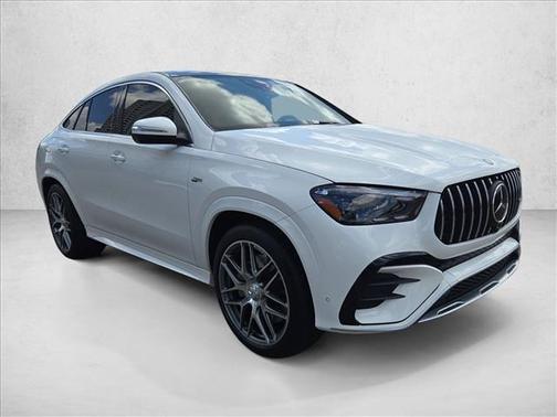 Polar White 2025 Mercedes-Benz AMG GLE 53 4MATIC+ Coupe