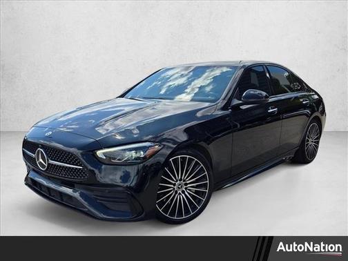 Obsidian Black Metallic 2022 Mercedes-Benz C-Class Sedan